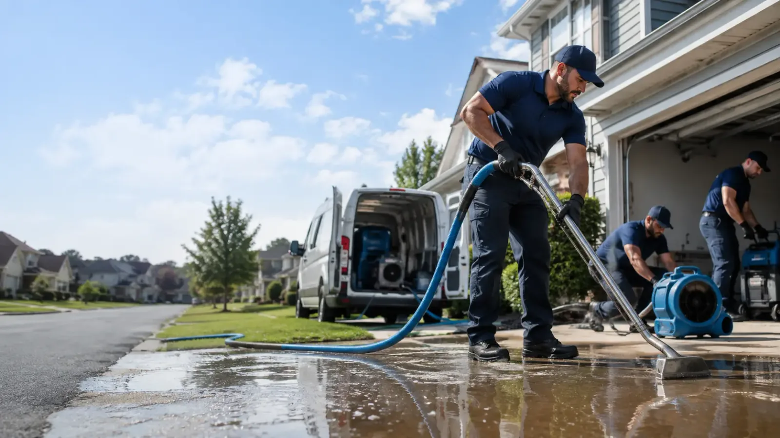 Flood Damage Restoration in Omena, MI